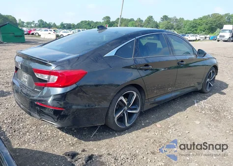 2018 Honda Accord Sport from USA, damaged, VIN 1HGCV1F38JA199141